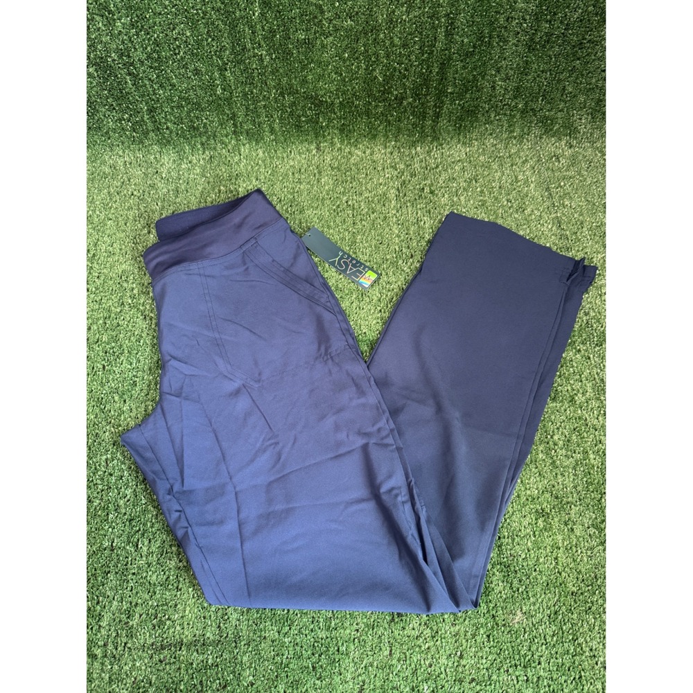 Easy Stretch Navy Blue Women's Scrub Pants Size S